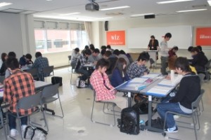 今日も新入生は登校日！WiZ実践行動学！！